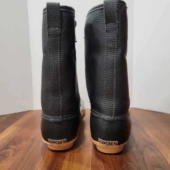 Sporto Delinda Faux Fur Lined Leather Upper Duck Boot EUC Size 11 - Picture 7 of 11